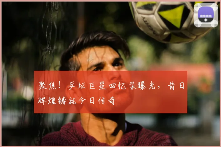 聚焦!乒坛巨星回忆录曝光,昔日辉煌铸就今日传奇